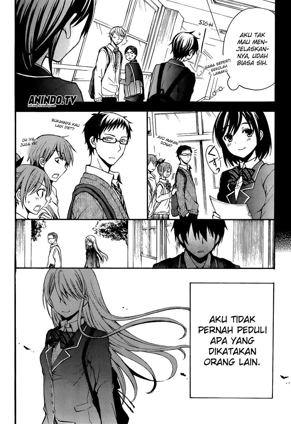 Watari-kun no xx ga Houkai Sunzen Chapter 1 - halaman 7