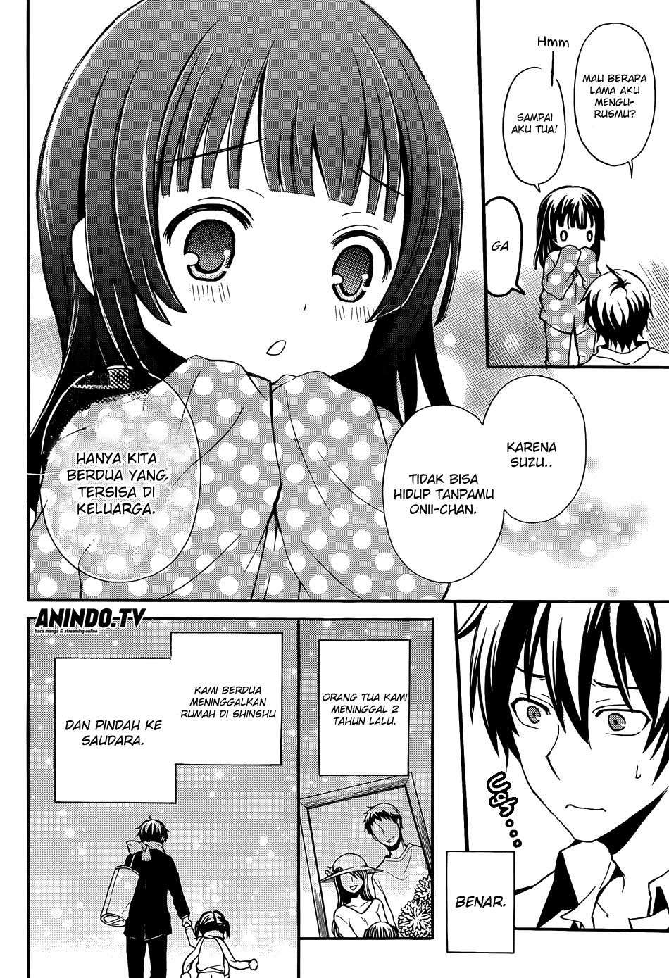 Watari-kun no xx ga Houkai Sunzen Chapter 1 - halaman 9