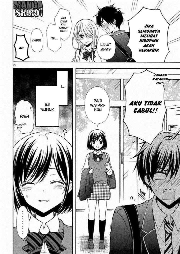 Watari-kun no xx ga Houkai Sunzen Chapter 12 - halaman 22