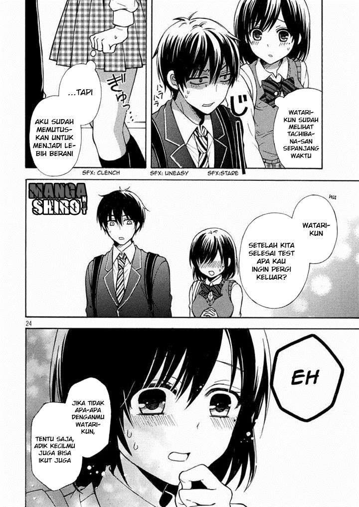 Watari-kun no xx ga Houkai Sunzen Chapter 12 - halaman 24