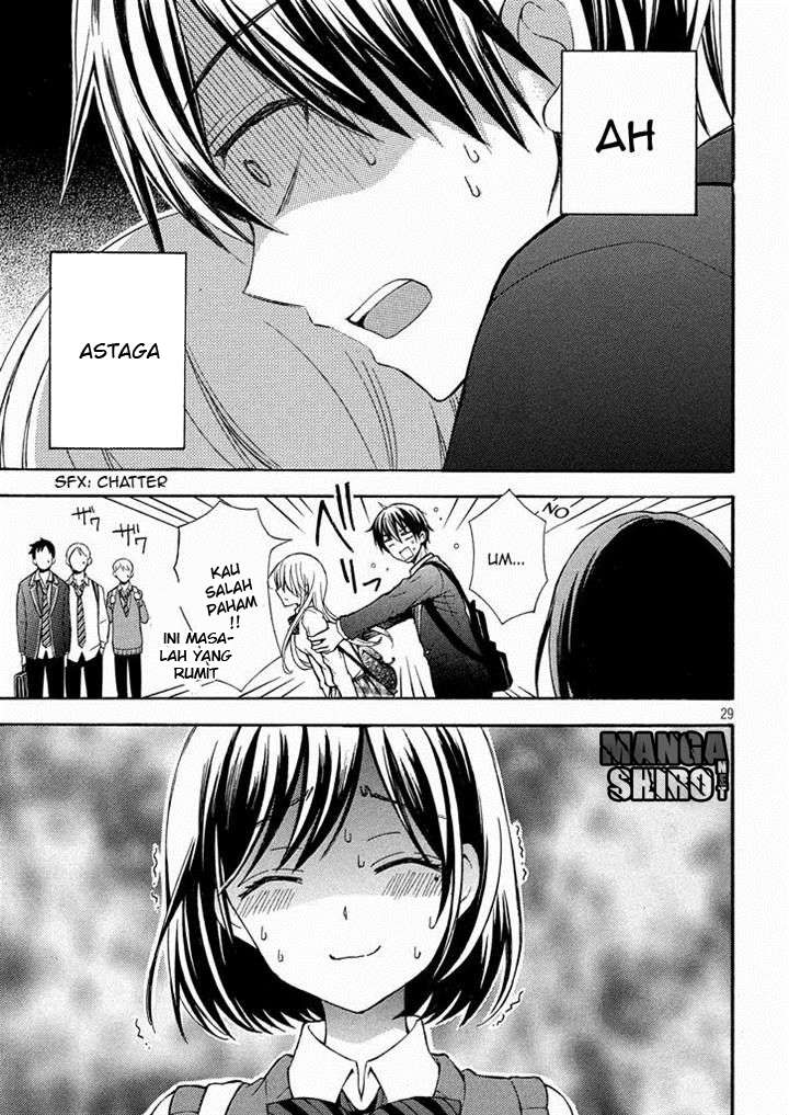 Watari-kun no xx ga Houkai Sunzen Chapter 12 - halaman 28