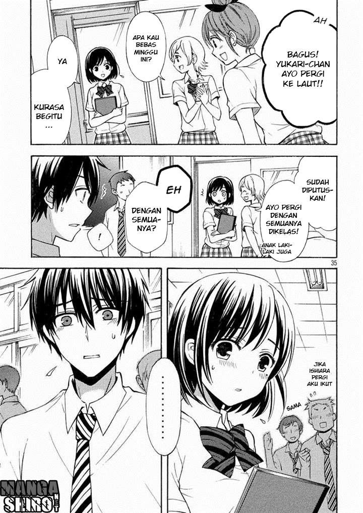 Watari-kun no xx ga Houkai Sunzen Chapter 12 - halaman 34