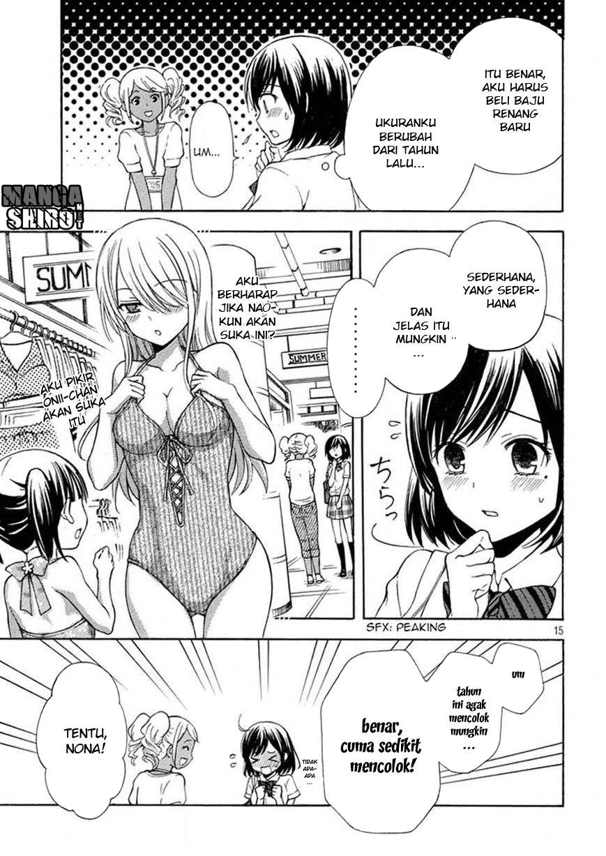 Watari-kun no xx ga Houkai Sunzen Chapter 13 - halaman 14