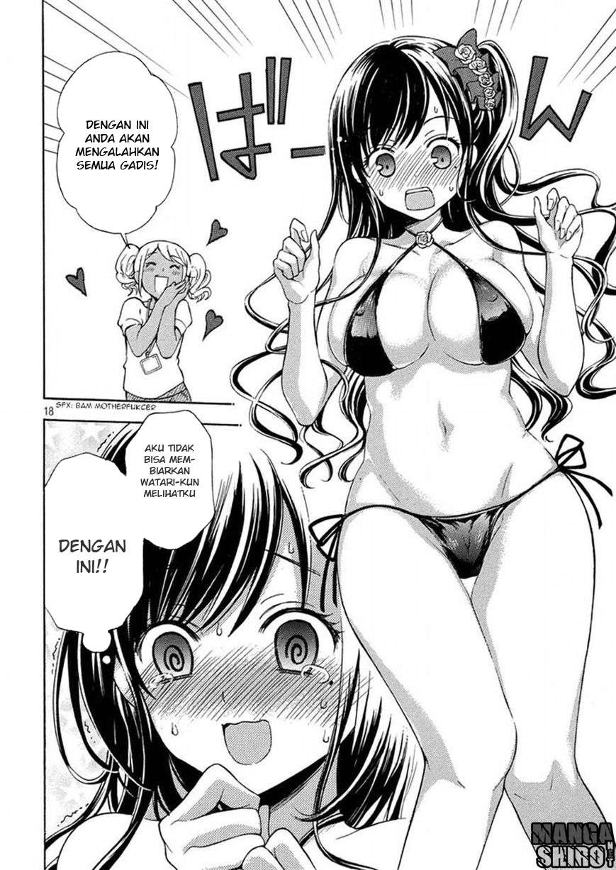 Watari-kun no xx ga Houkai Sunzen Chapter 13 - halaman 17