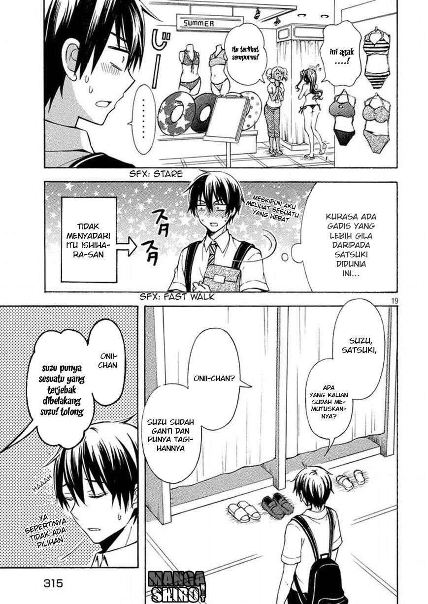 Watari-kun no xx ga Houkai Sunzen Chapter 13 - halaman 18