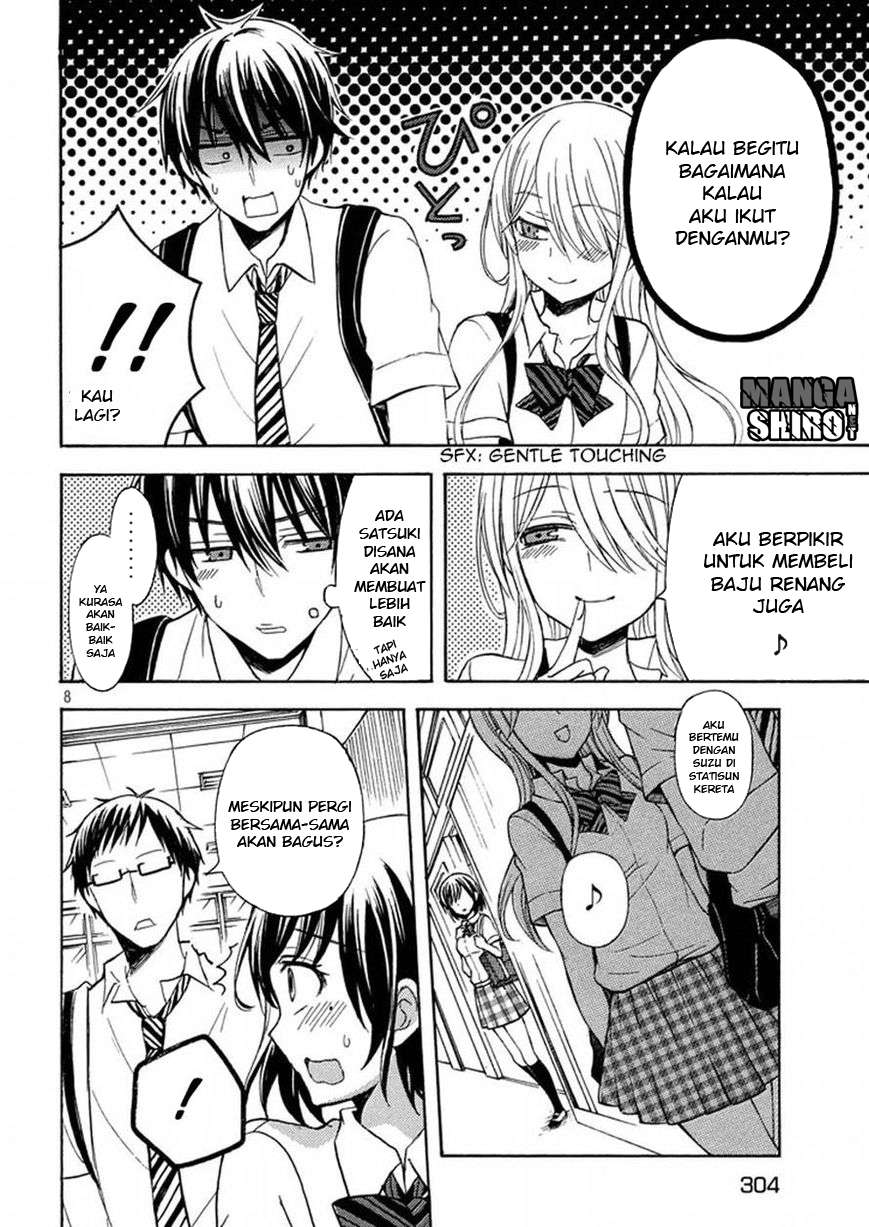 Watari-kun no xx ga Houkai Sunzen Chapter 13 - halaman 7