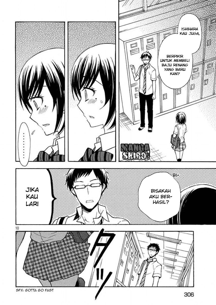 Watari-kun no xx ga Houkai Sunzen Chapter 13 - halaman 9