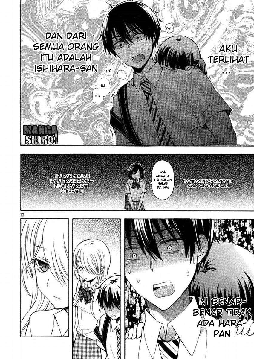 Watari-kun no xx ga Houkai Sunzen Chapter 14 - halaman 12