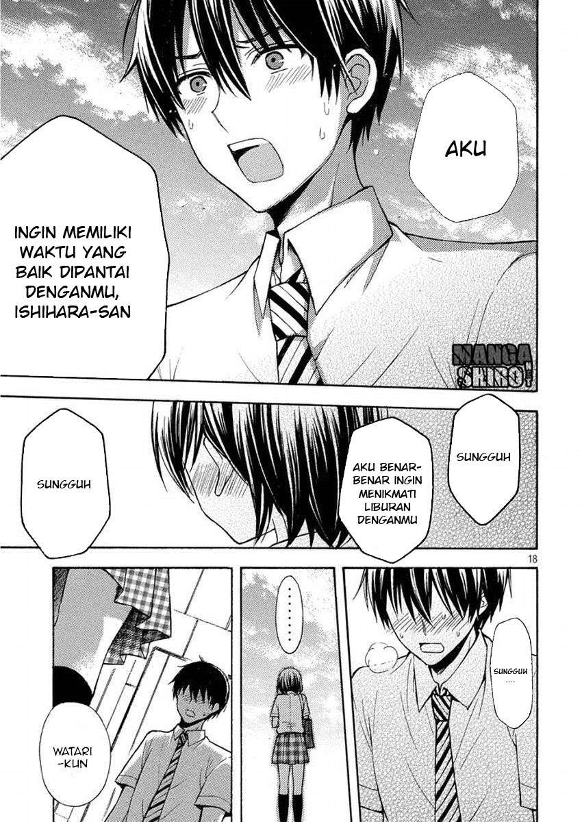 Watari-kun no xx ga Houkai Sunzen Chapter 14 - halaman 17