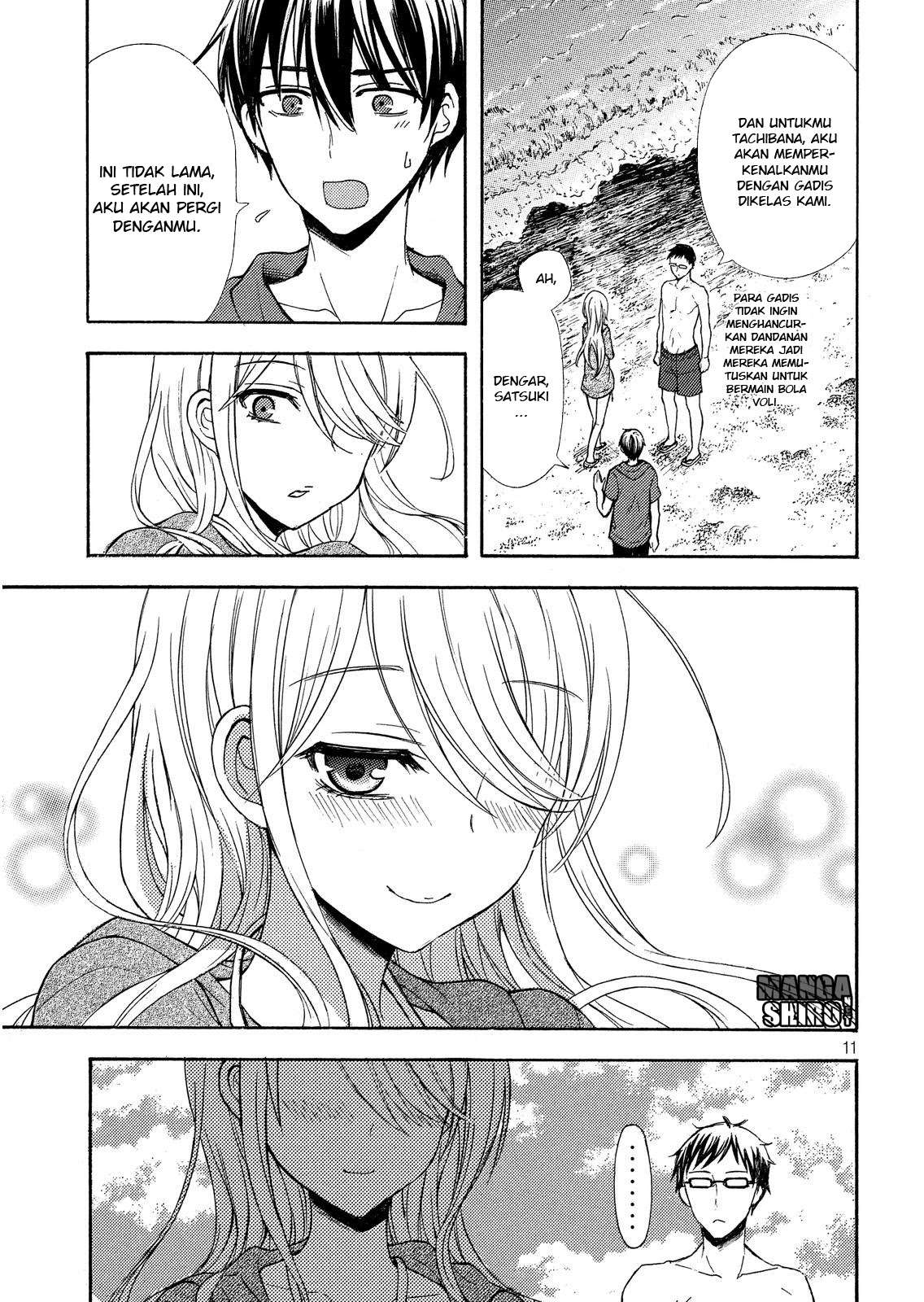 Watari-kun no xx ga Houkai Sunzen Chapter 15 - halaman 11