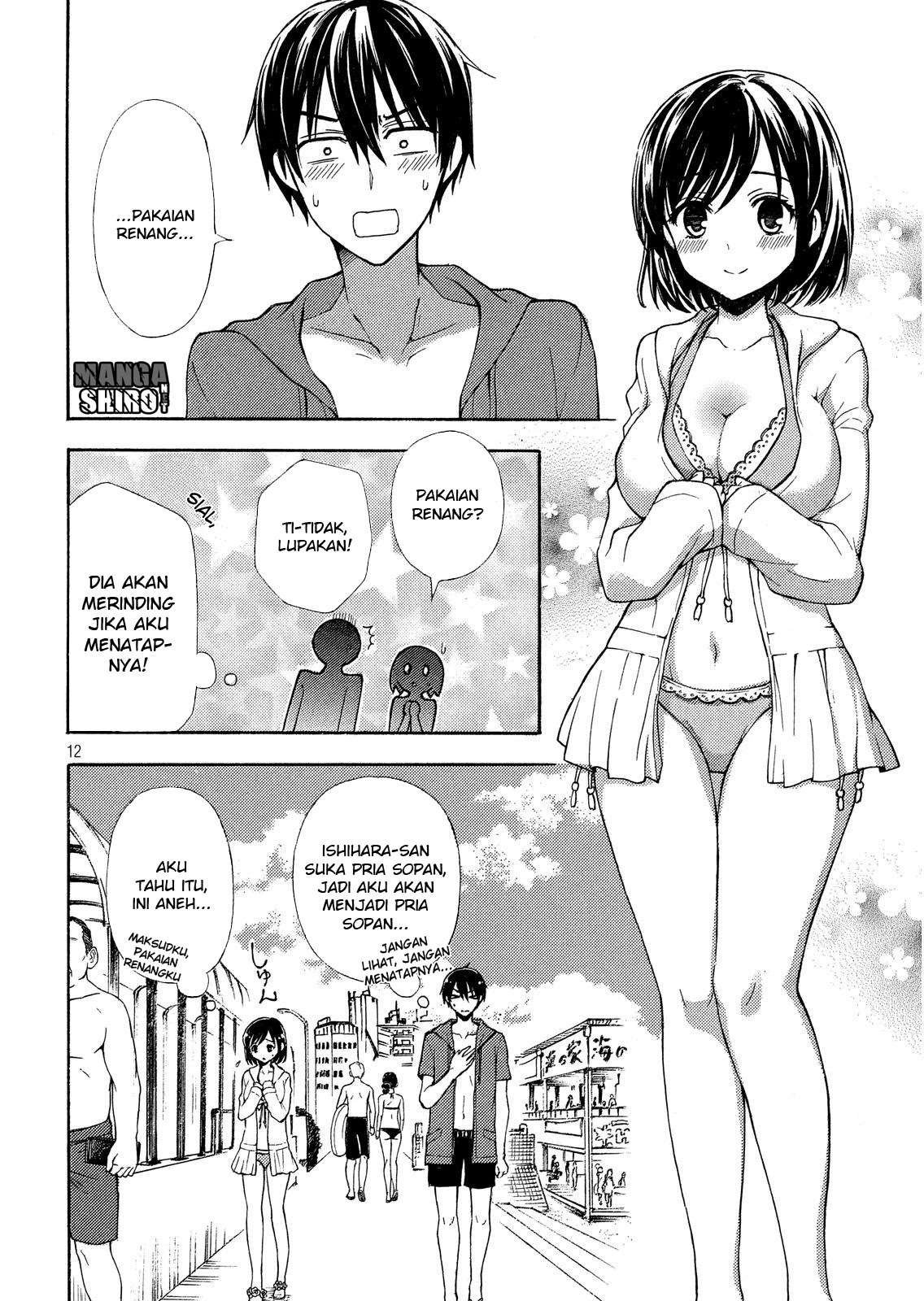Watari-kun no xx ga Houkai Sunzen Chapter 15 - halaman 12