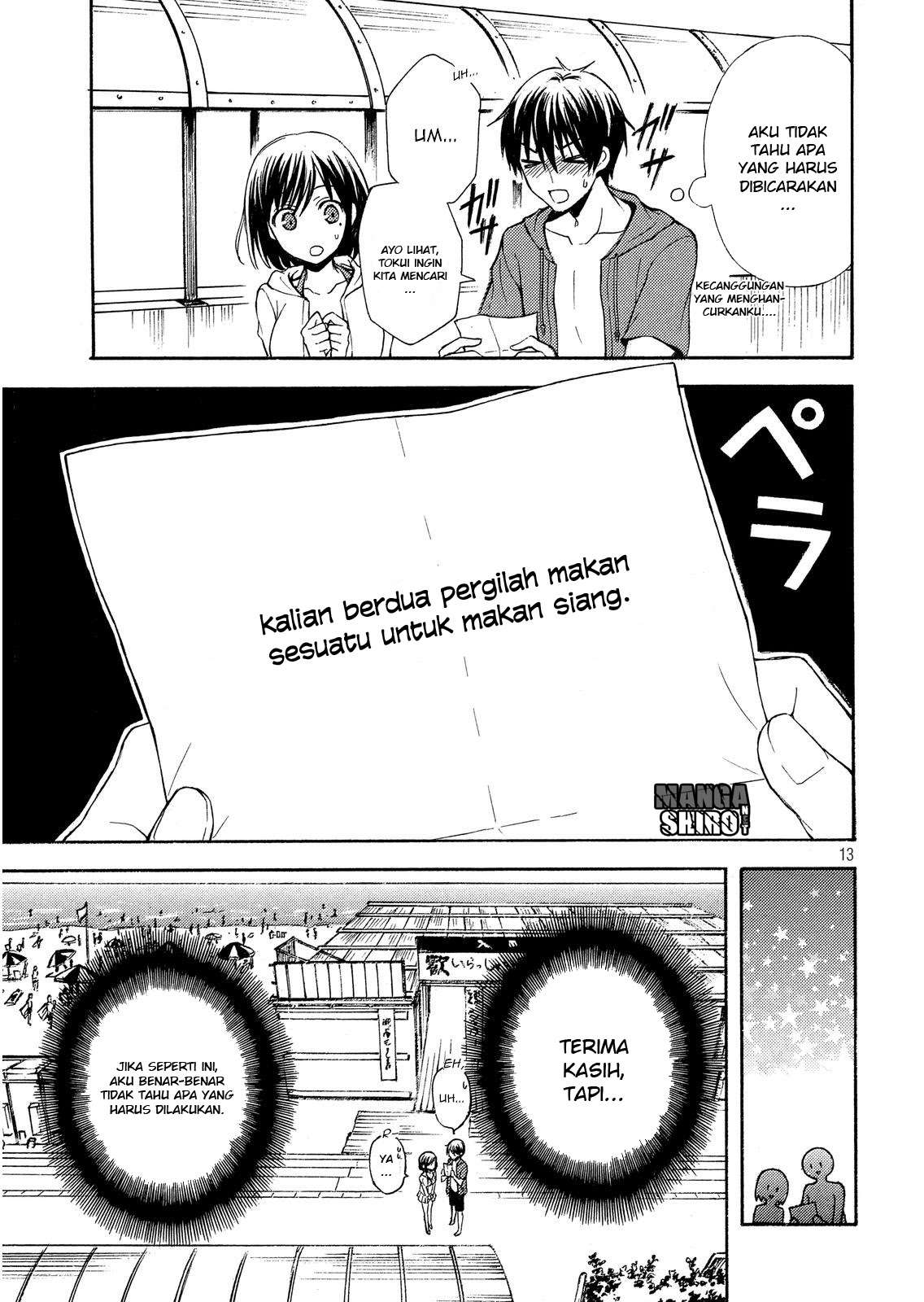 Watari-kun no xx ga Houkai Sunzen Chapter 15 - halaman 13
