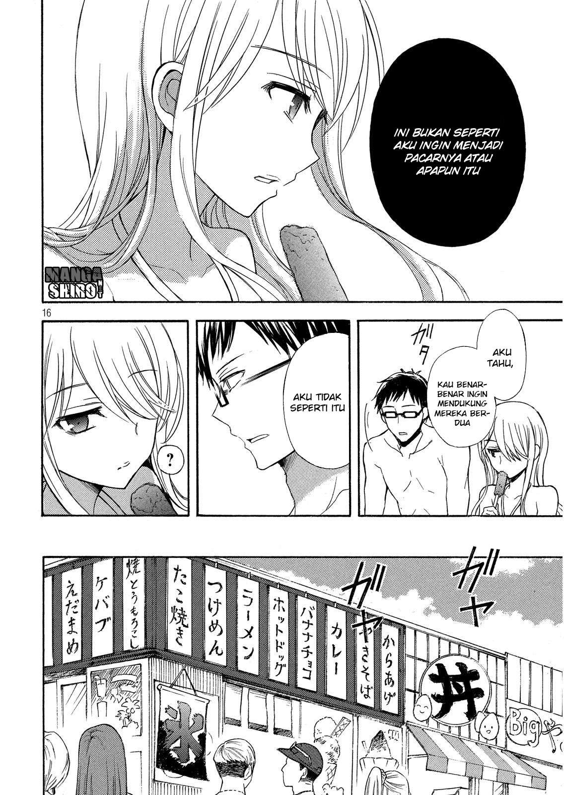 Watari-kun no xx ga Houkai Sunzen Chapter 15 - halaman 16