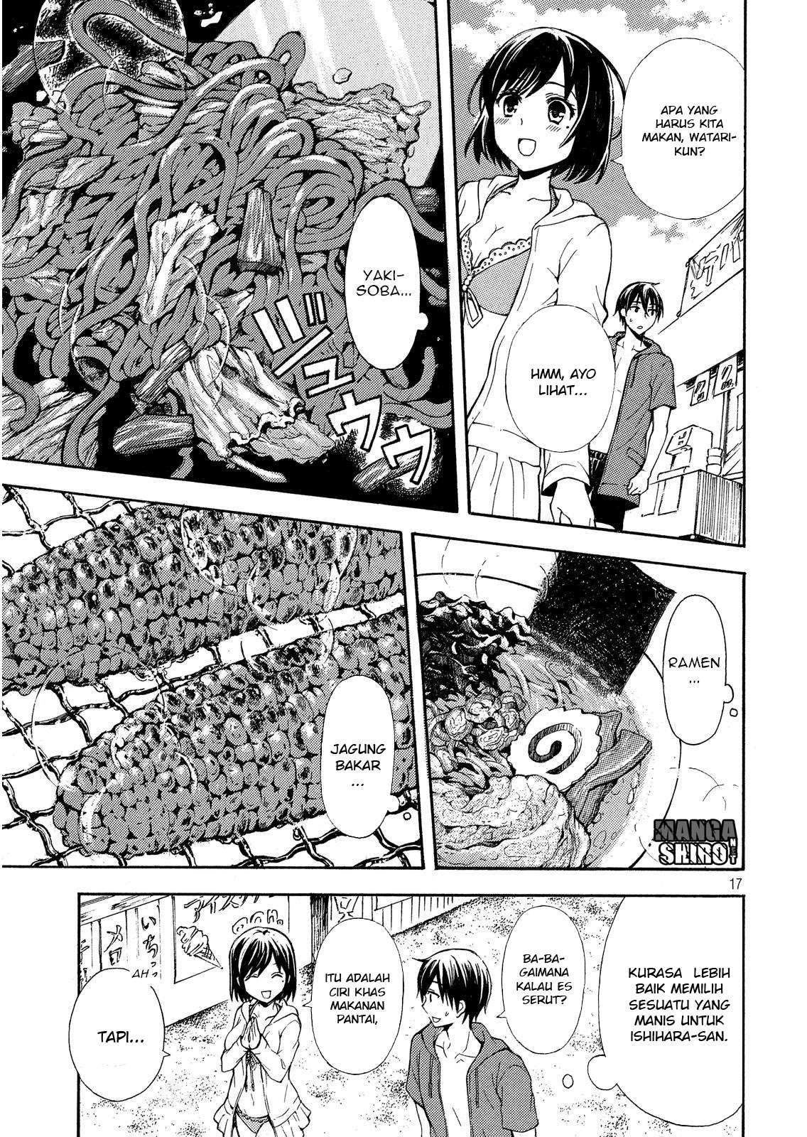 Watari-kun no xx ga Houkai Sunzen Chapter 15 - halaman 17