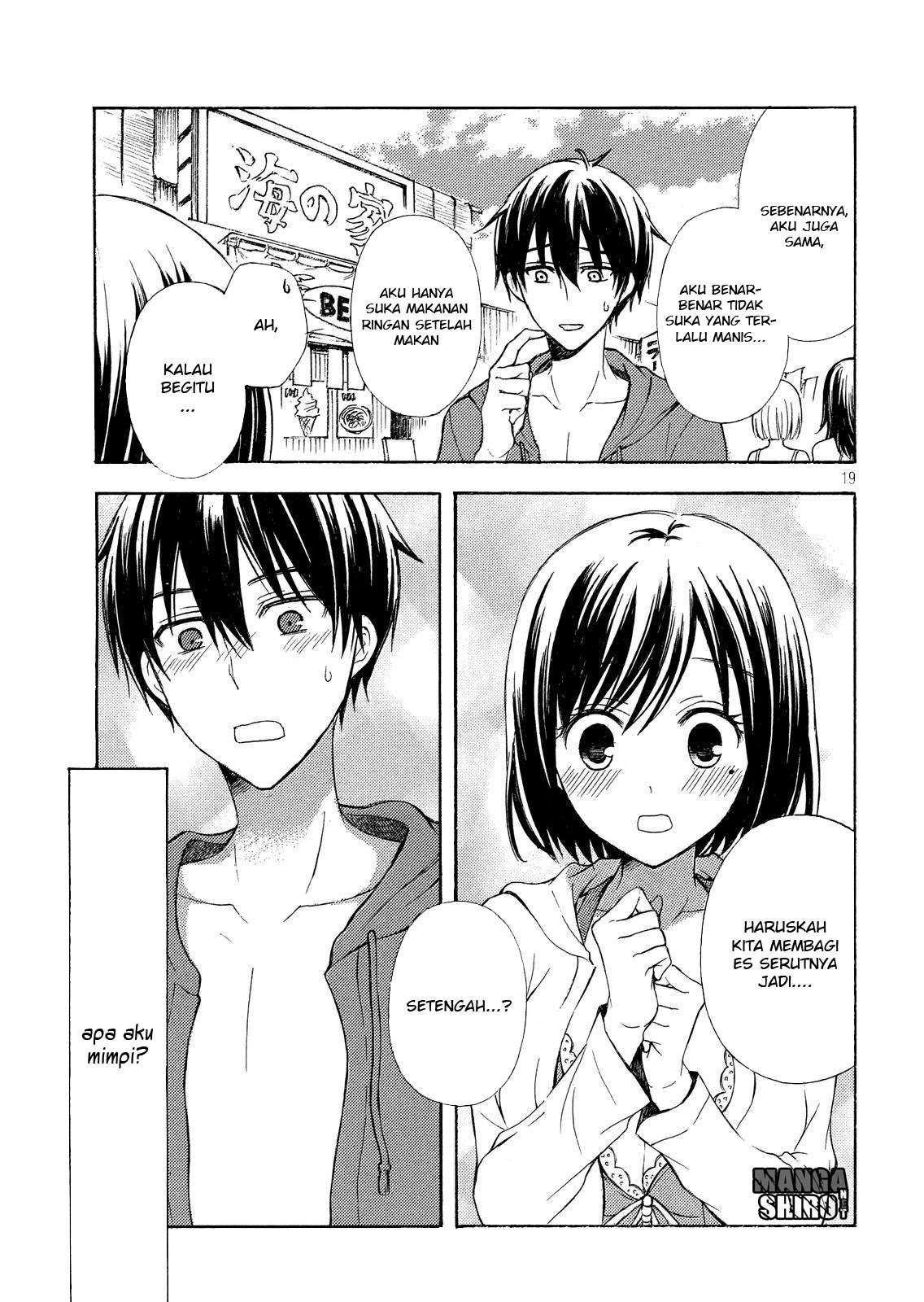 Watari-kun no xx ga Houkai Sunzen Chapter 15 - halaman 19