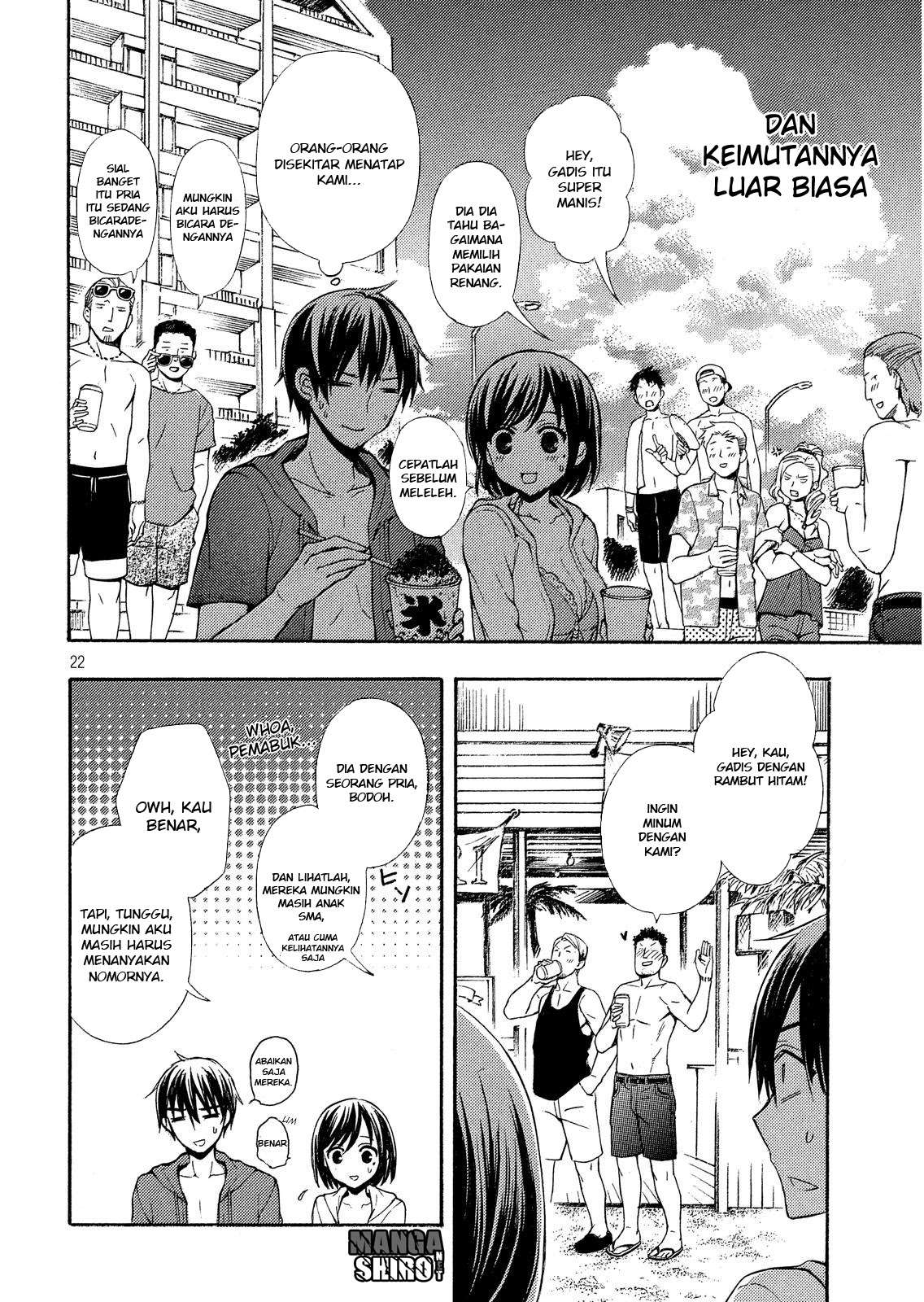 Watari-kun no xx ga Houkai Sunzen Chapter 15 - halaman 21
