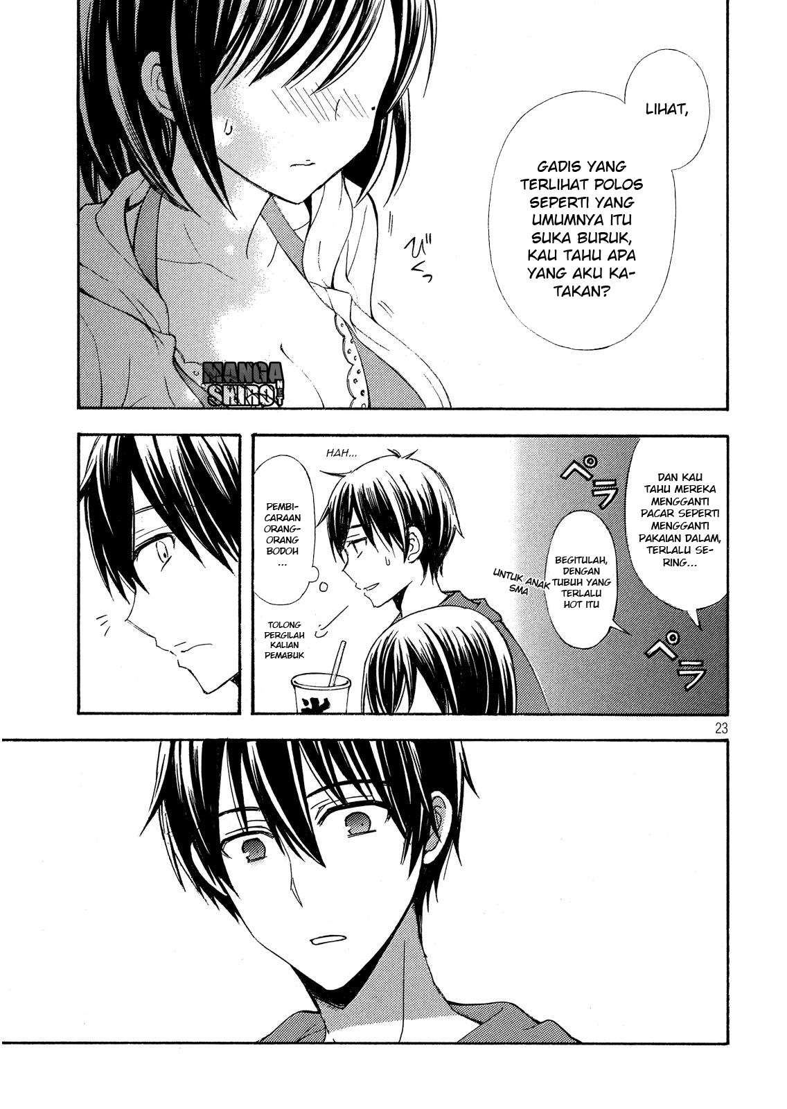 Watari-kun no xx ga Houkai Sunzen Chapter 15 - halaman 22
