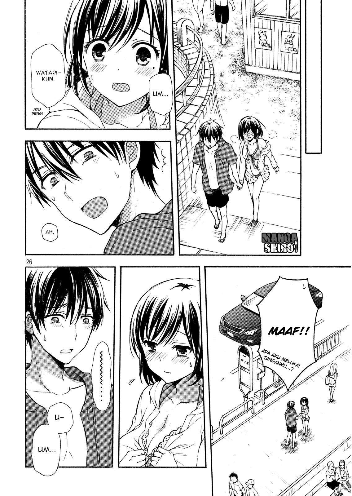 Watari-kun no xx ga Houkai Sunzen Chapter 15 - halaman 25