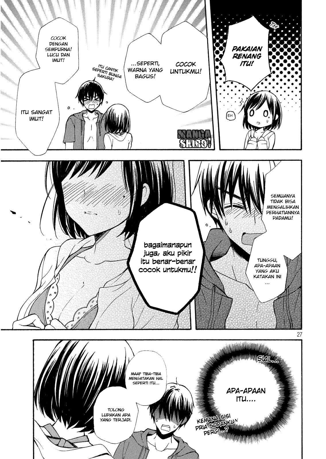 Watari-kun no xx ga Houkai Sunzen Chapter 15 - halaman 26