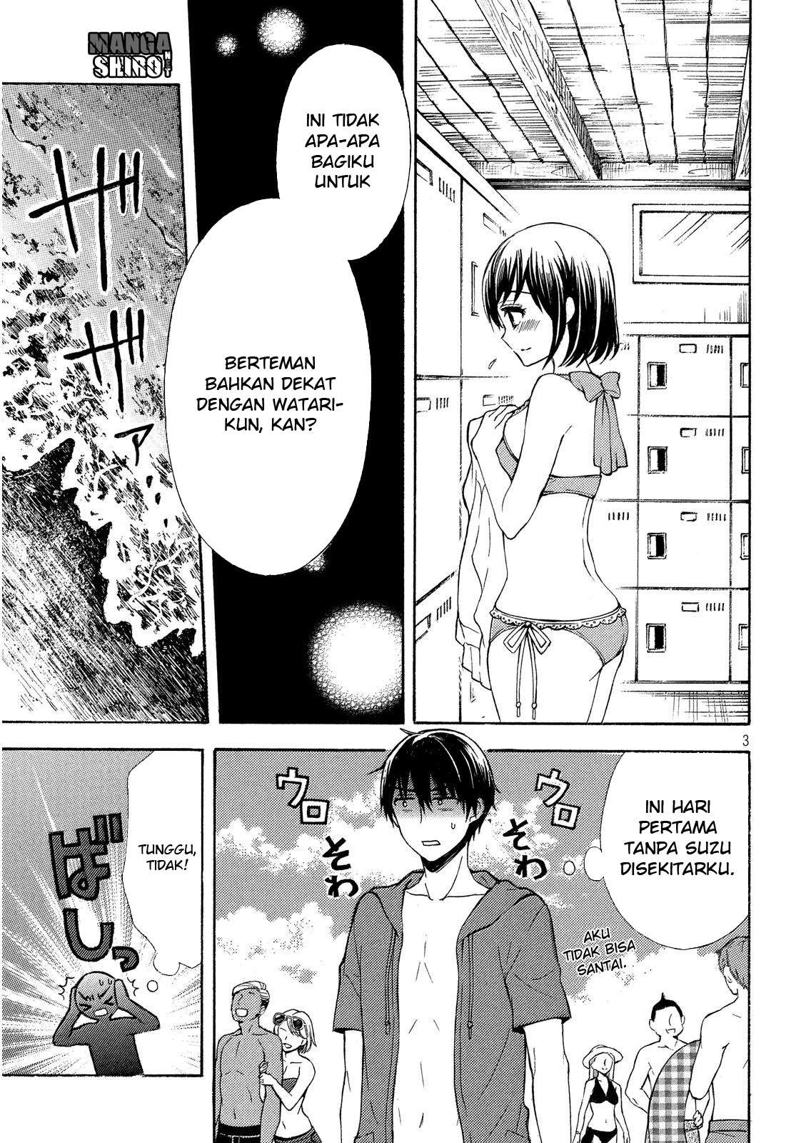 Watari-kun no xx ga Houkai Sunzen Chapter 15 - halaman 3