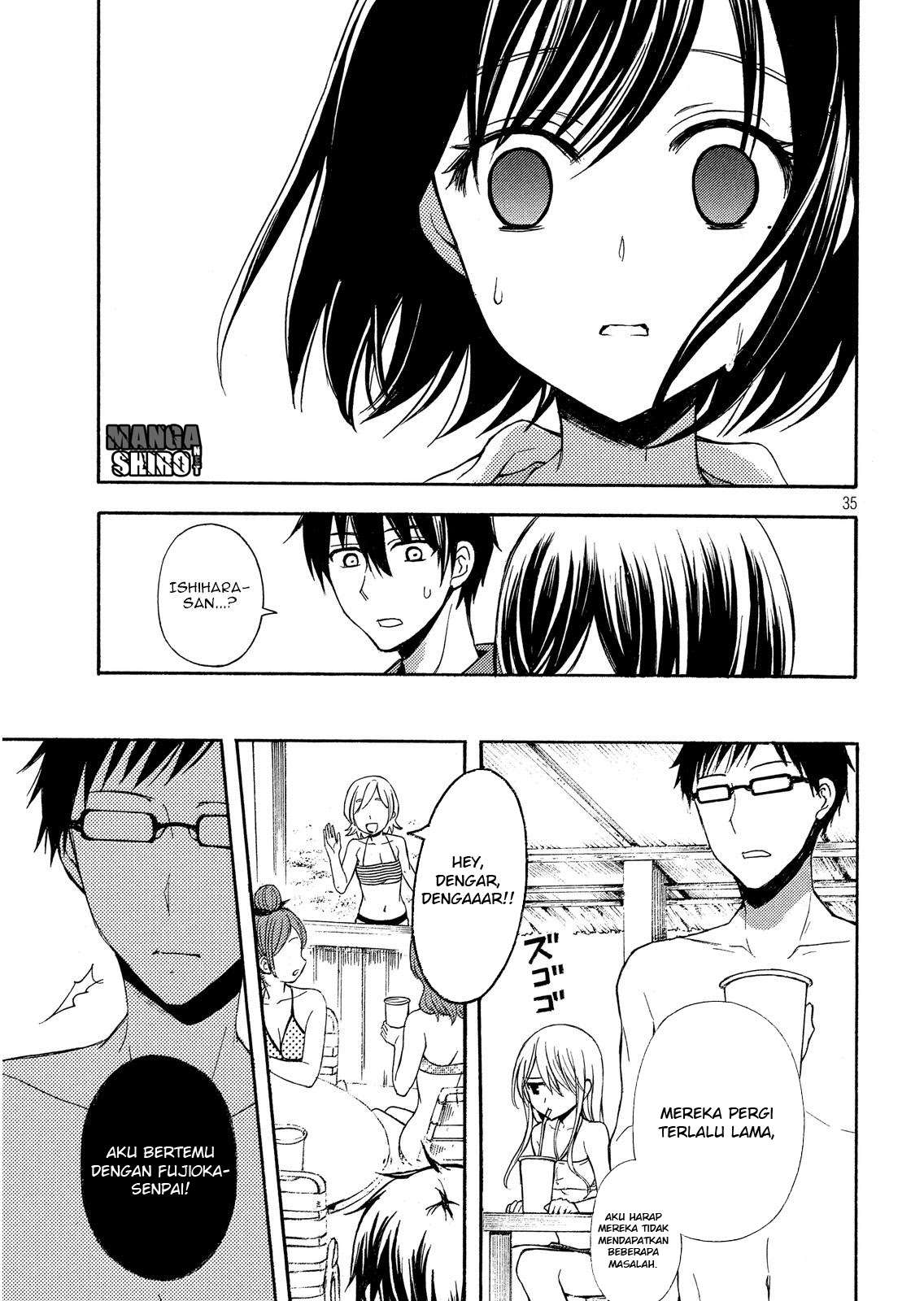 Watari-kun no xx ga Houkai Sunzen Chapter 15 - halaman 33