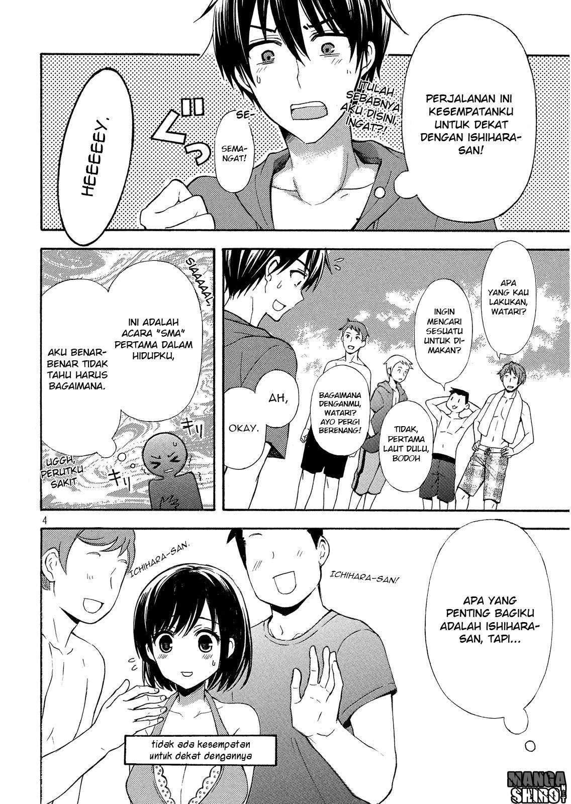 Watari-kun no xx ga Houkai Sunzen Chapter 15 - halaman 4