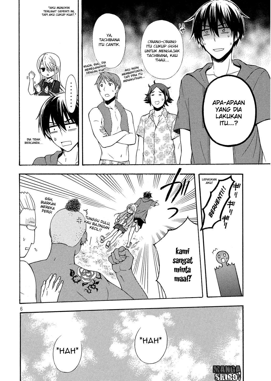 Watari-kun no xx ga Houkai Sunzen Chapter 15 - halaman 6