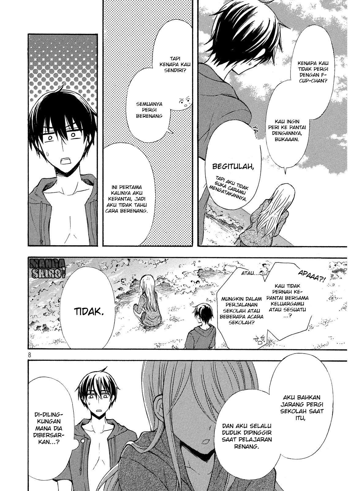 Watari-kun no xx ga Houkai Sunzen Chapter 15 - halaman 8