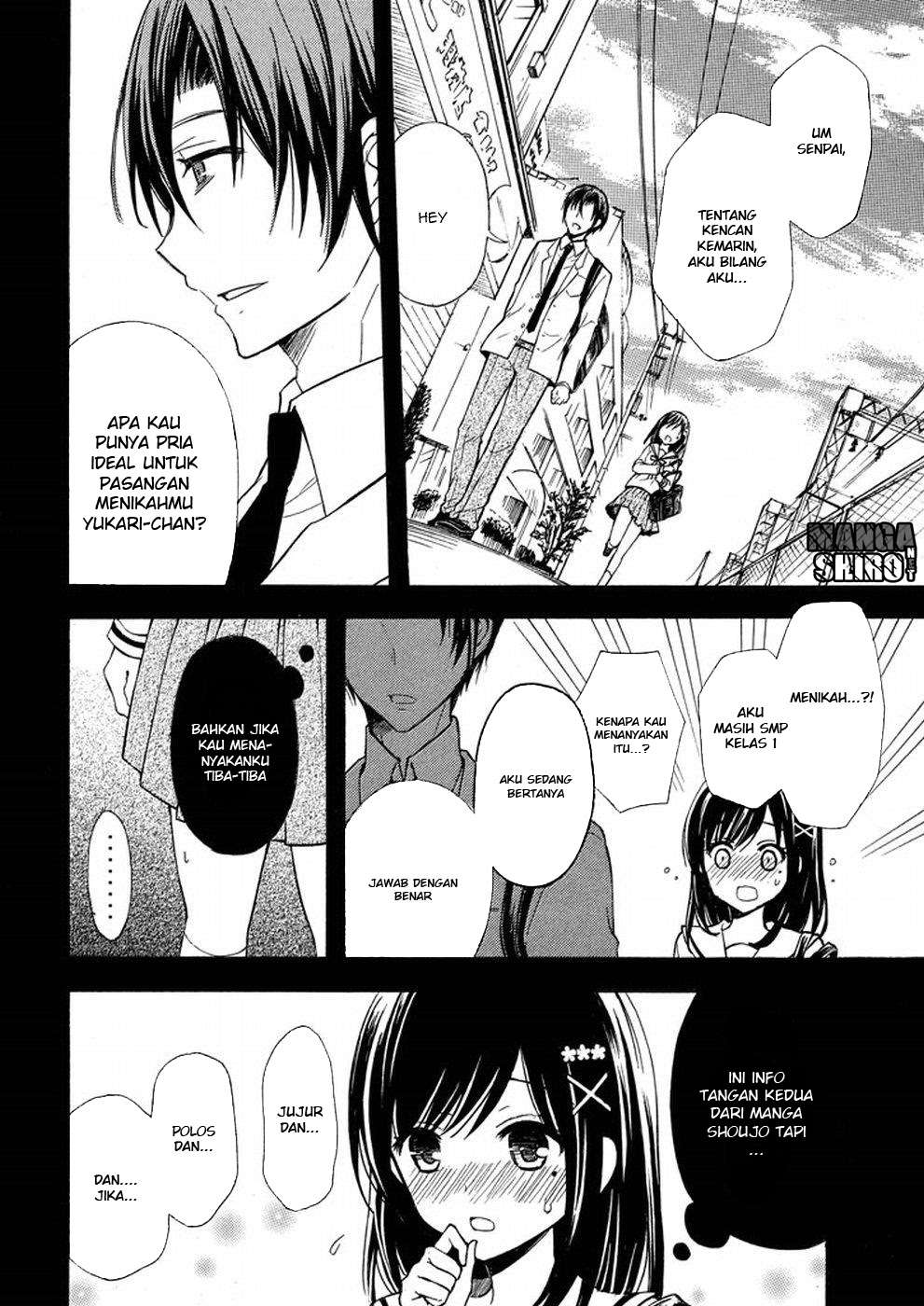 Watari-kun no xx ga Houkai Sunzen Chapter 17 - halaman 14