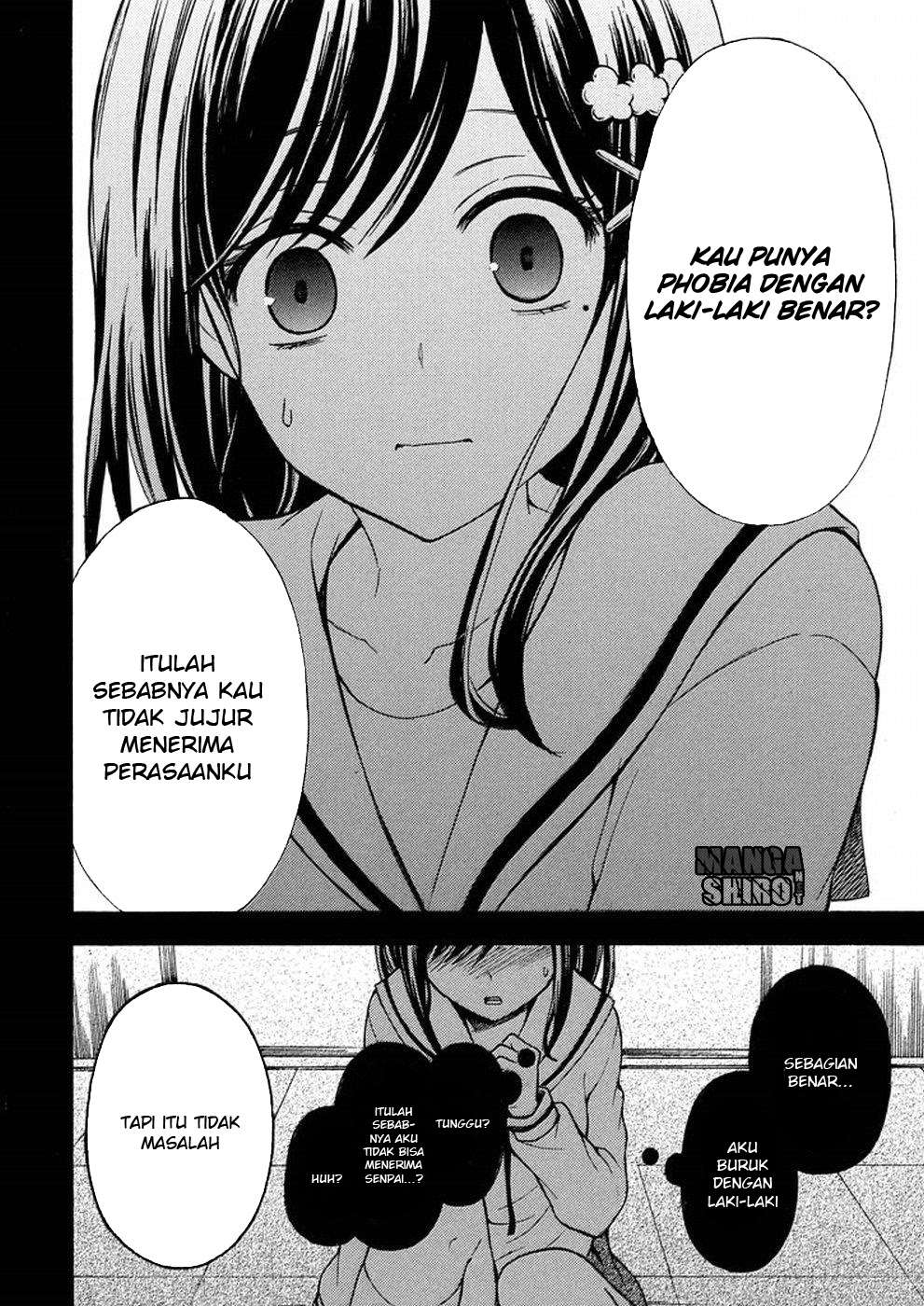 Watari-kun no xx ga Houkai Sunzen Chapter 17 - halaman 24
