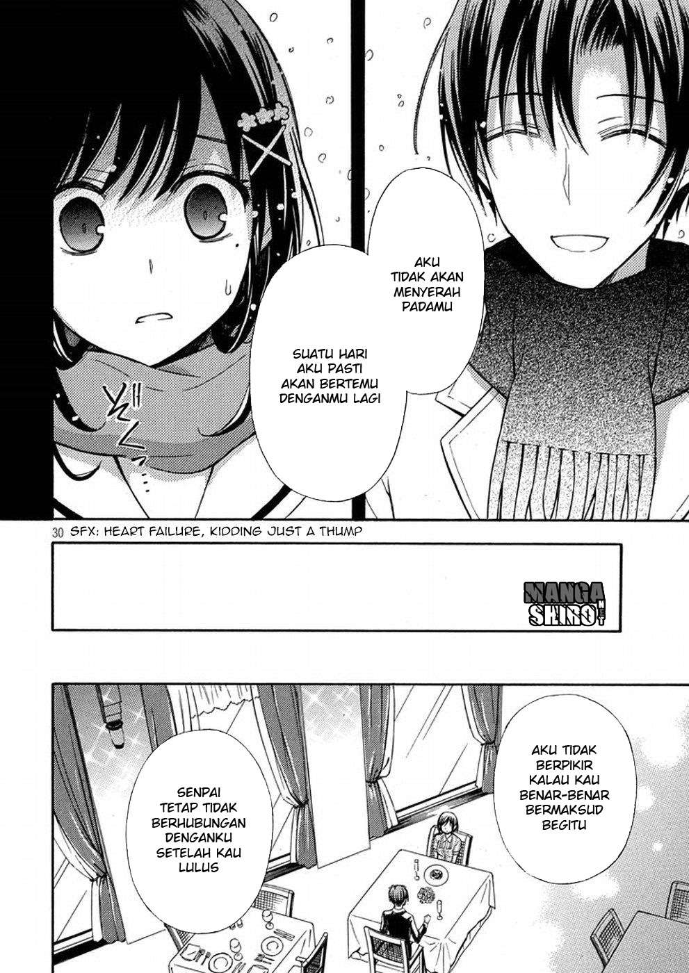 Watari-kun no xx ga Houkai Sunzen Chapter 17 - halaman 30