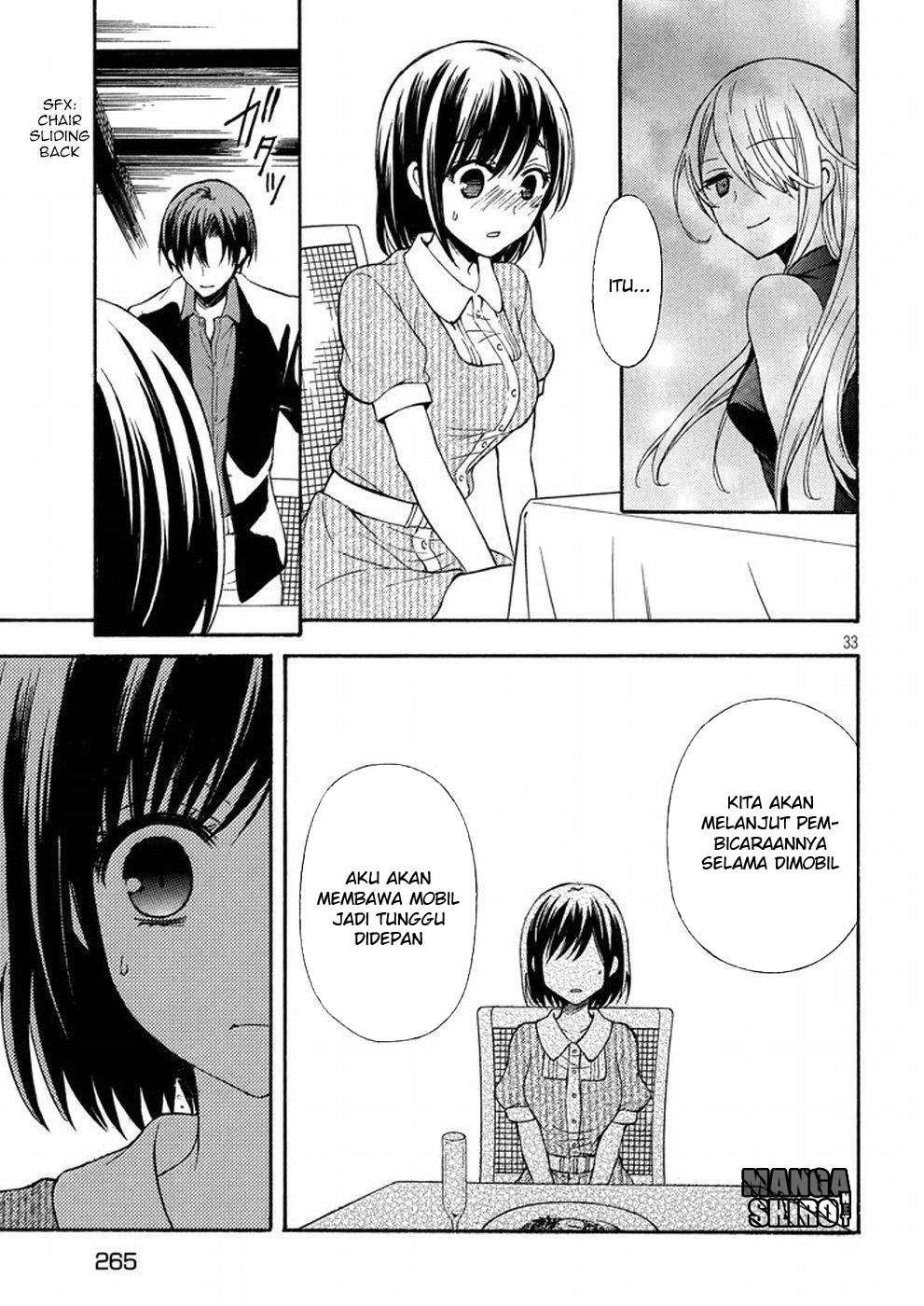 Watari-kun no xx ga Houkai Sunzen Chapter 17 - halaman 33