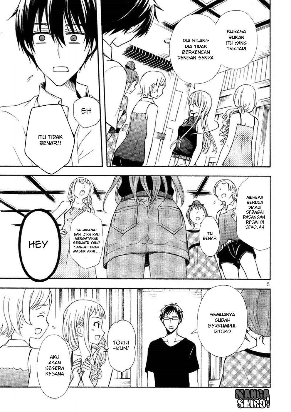 Watari-kun no xx ga Houkai Sunzen Chapter 17 - halaman 5