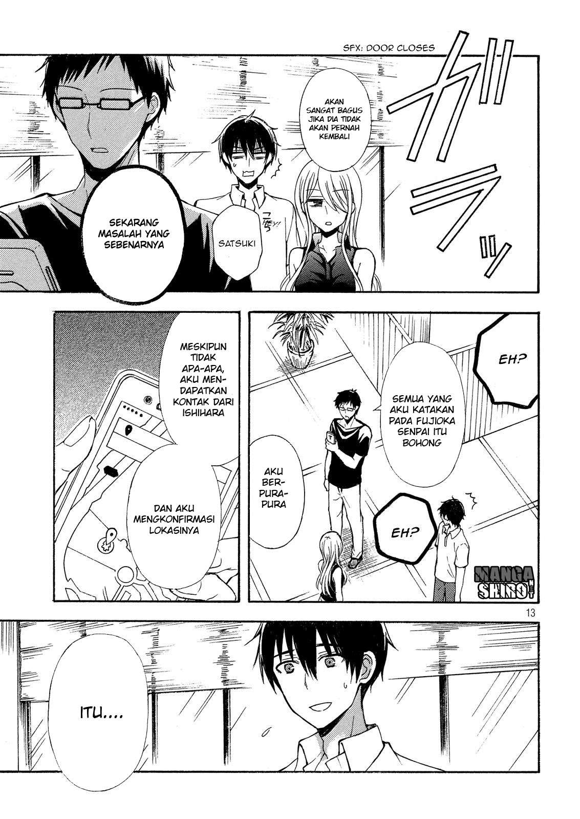 Watari-kun no xx ga Houkai Sunzen Chapter 18 - halaman 13