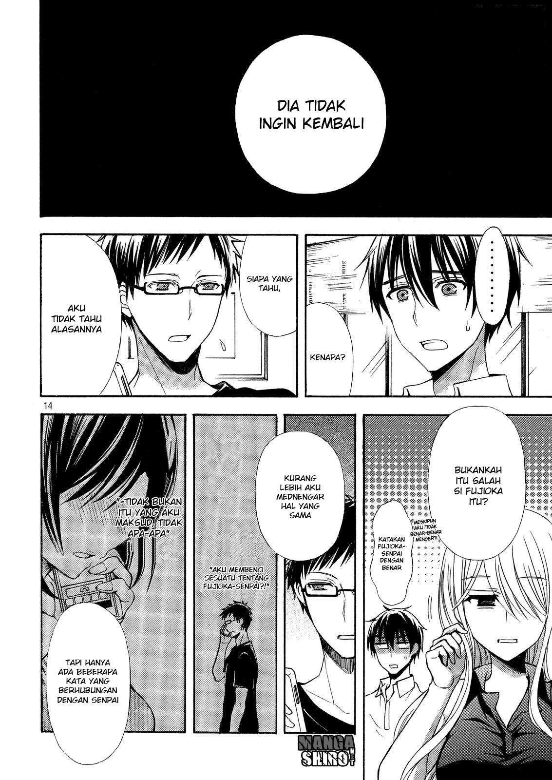Watari-kun no xx ga Houkai Sunzen Chapter 18 - halaman 14