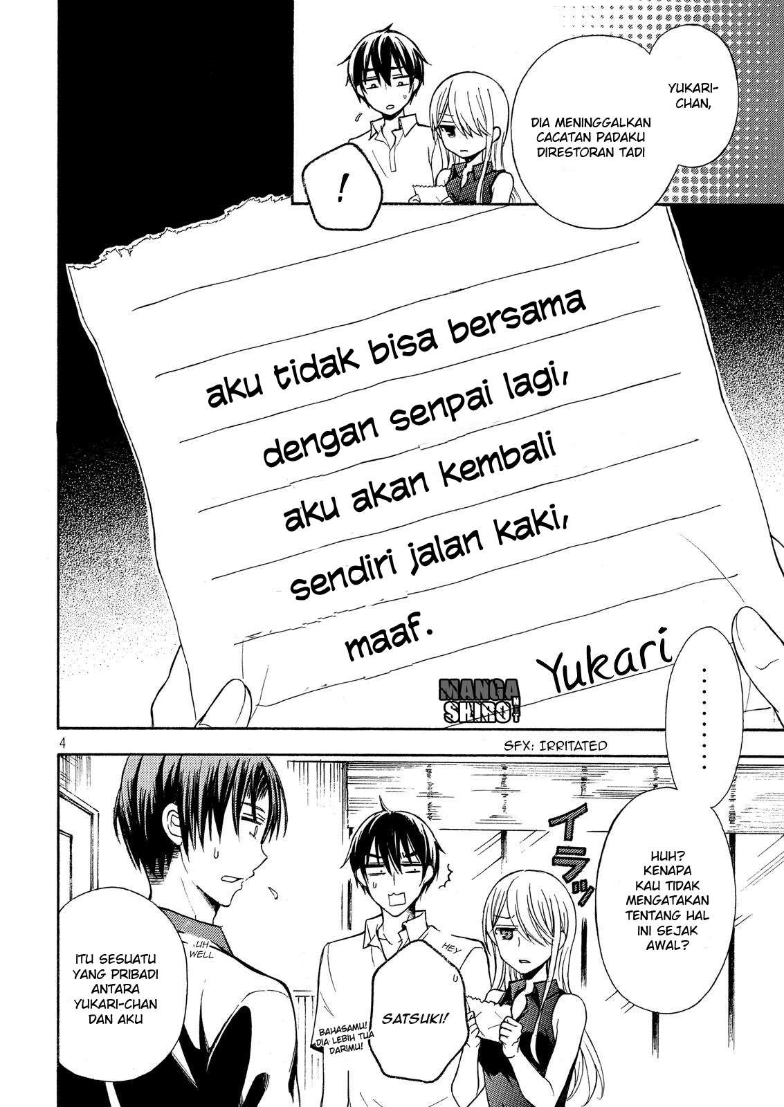 Watari-kun no xx ga Houkai Sunzen Chapter 18 - halaman 4