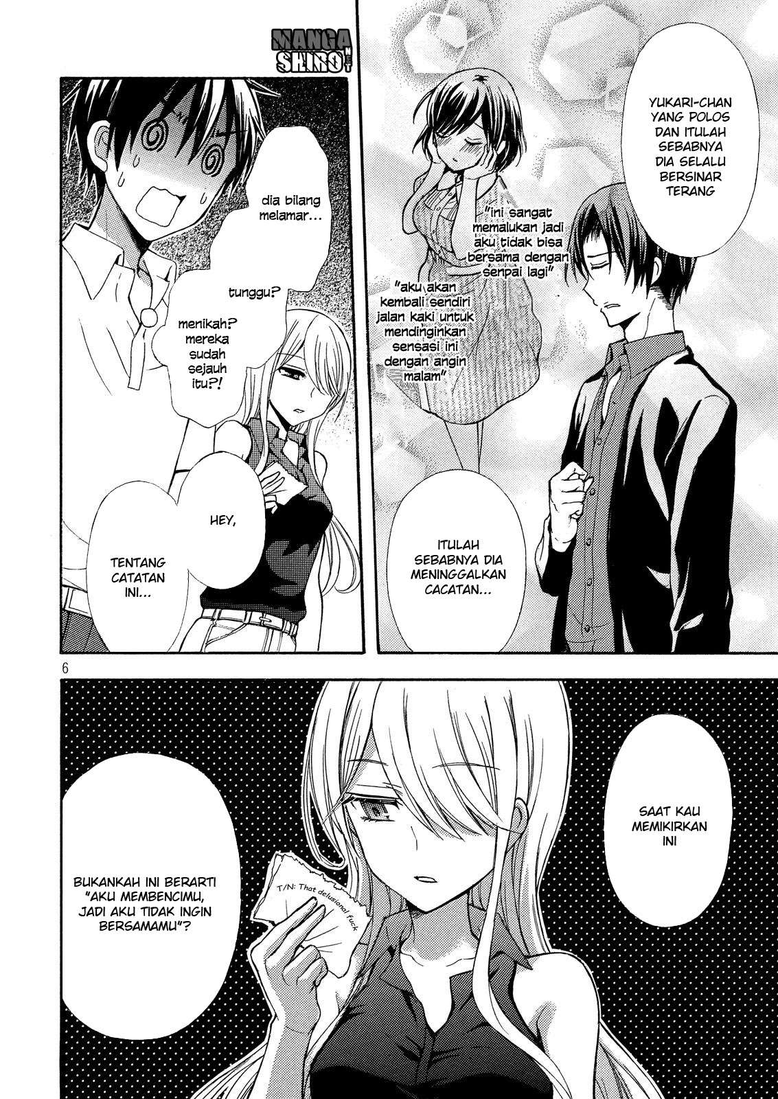 Watari-kun no xx ga Houkai Sunzen Chapter 18 - halaman 6