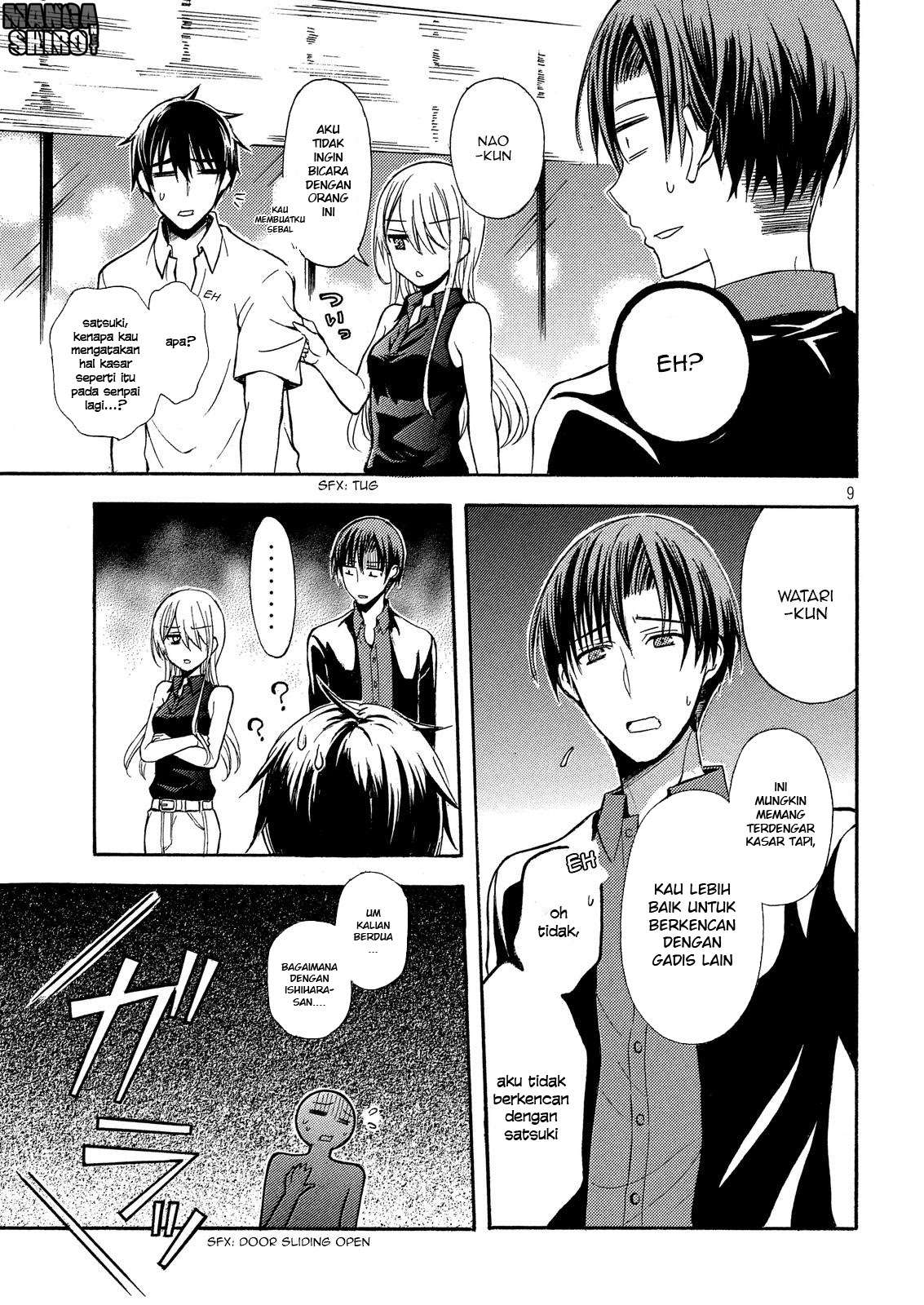 Watari-kun no xx ga Houkai Sunzen Chapter 18 - halaman 9