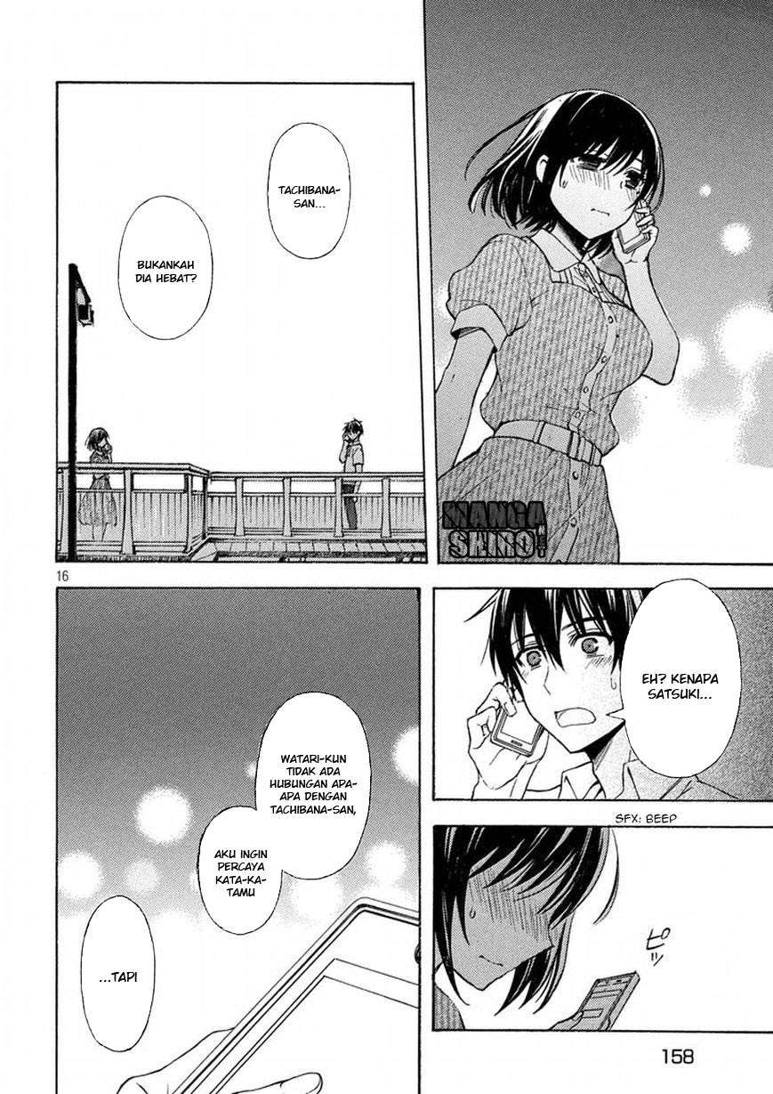 Watari-kun no xx ga Houkai Sunzen Chapter 19 - halaman 15