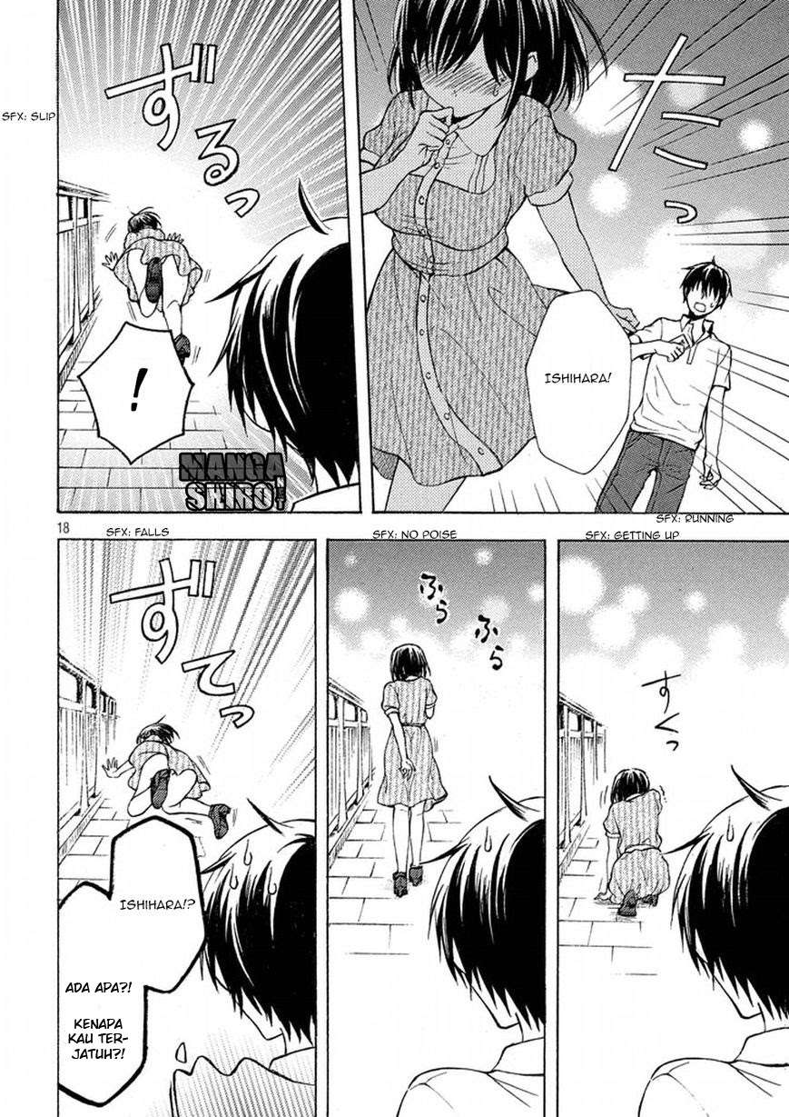 Watari-kun no xx ga Houkai Sunzen Chapter 19 - halaman 17