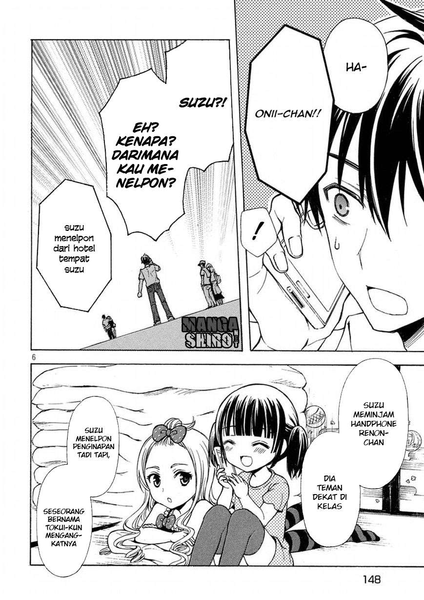 Watari-kun no xx ga Houkai Sunzen Chapter 19 - halaman 6