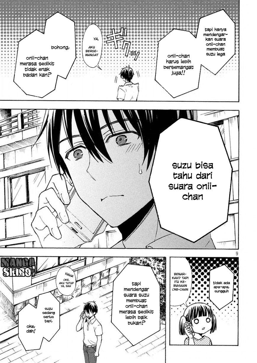 Watari-kun no xx ga Houkai Sunzen Chapter 19 - halaman 9