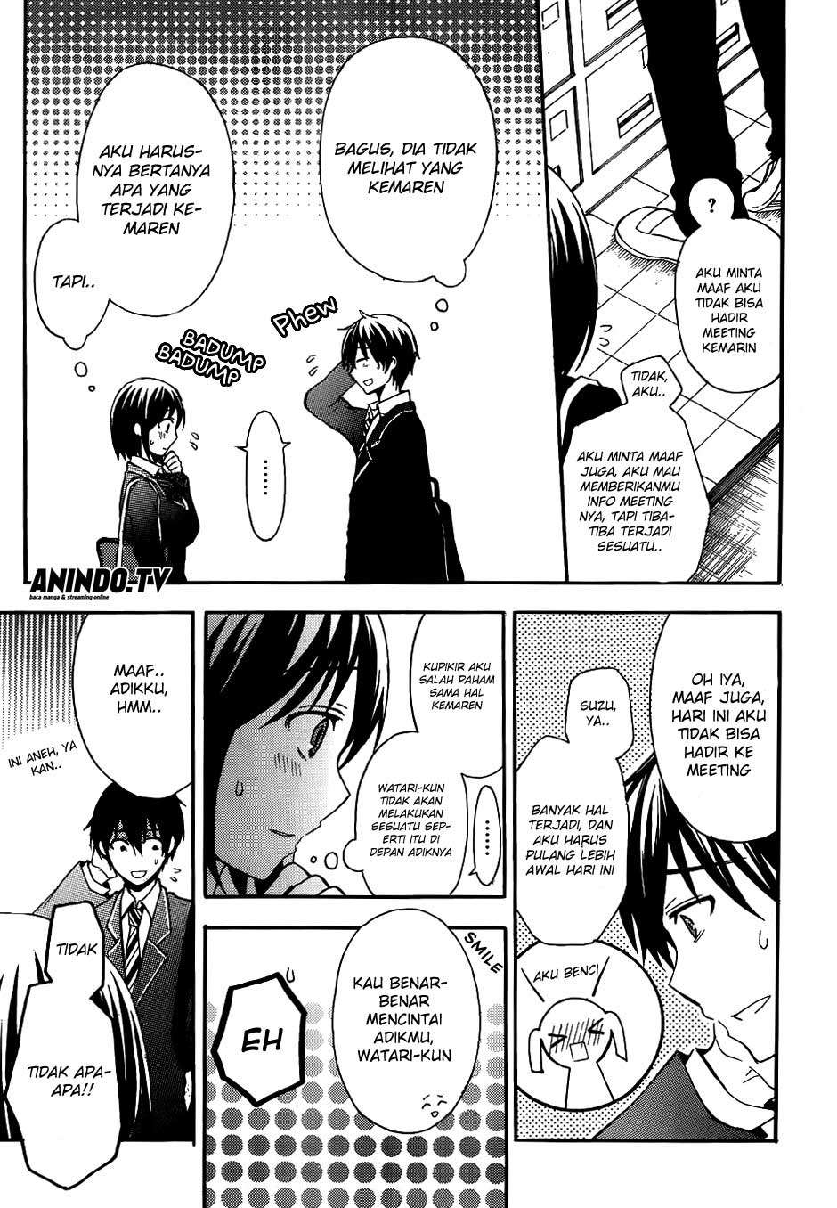 Watari-kun no xx ga Houkai Sunzen Chapter 2 - halaman 12