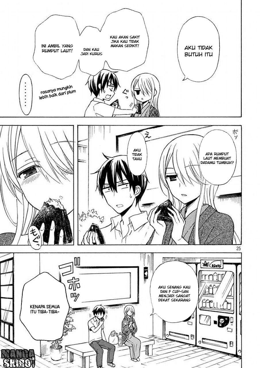 Watari-kun no xx ga Houkai Sunzen Chapter 20 - halaman 24