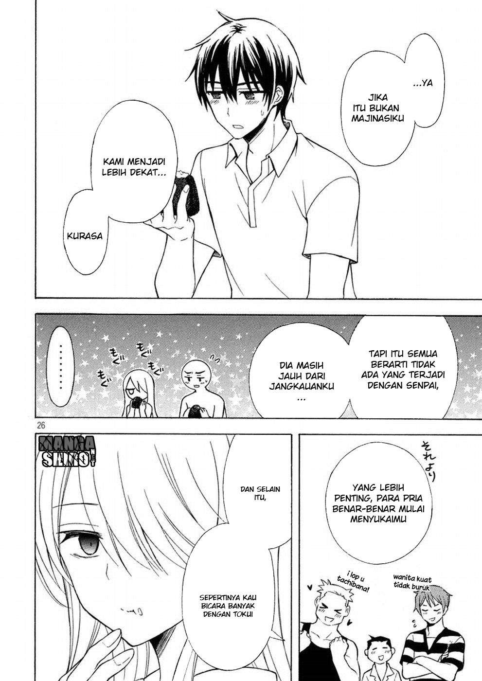 Watari-kun no xx ga Houkai Sunzen Chapter 20 - halaman 25