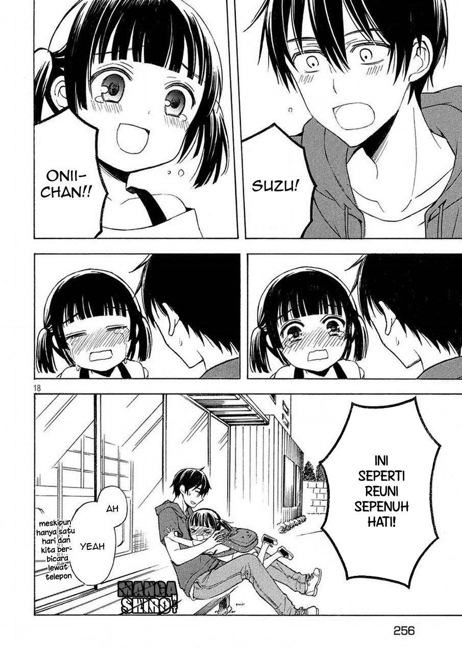 Watari-kun no xx ga Houkai Sunzen Chapter 21 - halaman 19