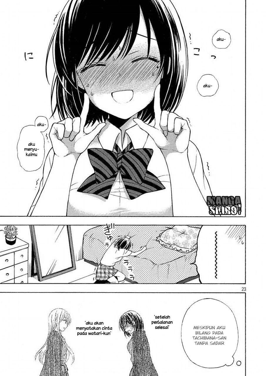 Watari-kun no xx ga Houkai Sunzen Chapter 21 - halaman 24