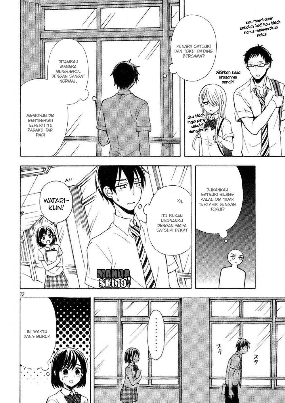 Watari-kun no xx ga Houkai Sunzen Chapter 22 - halaman 23