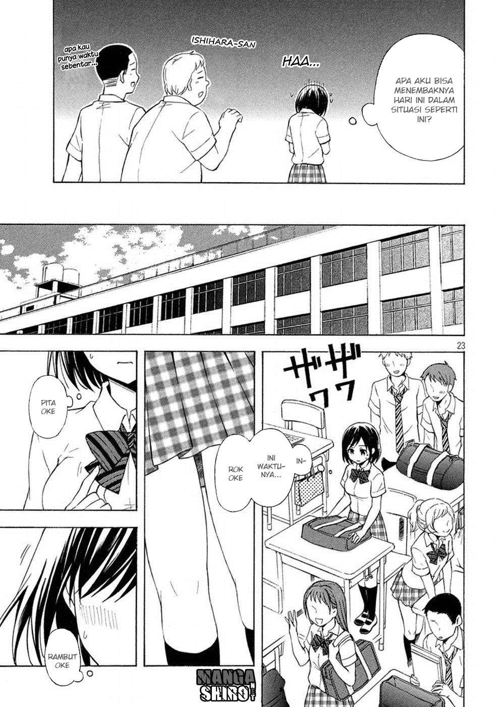 Watari-kun no xx ga Houkai Sunzen Chapter 22 - halaman 24