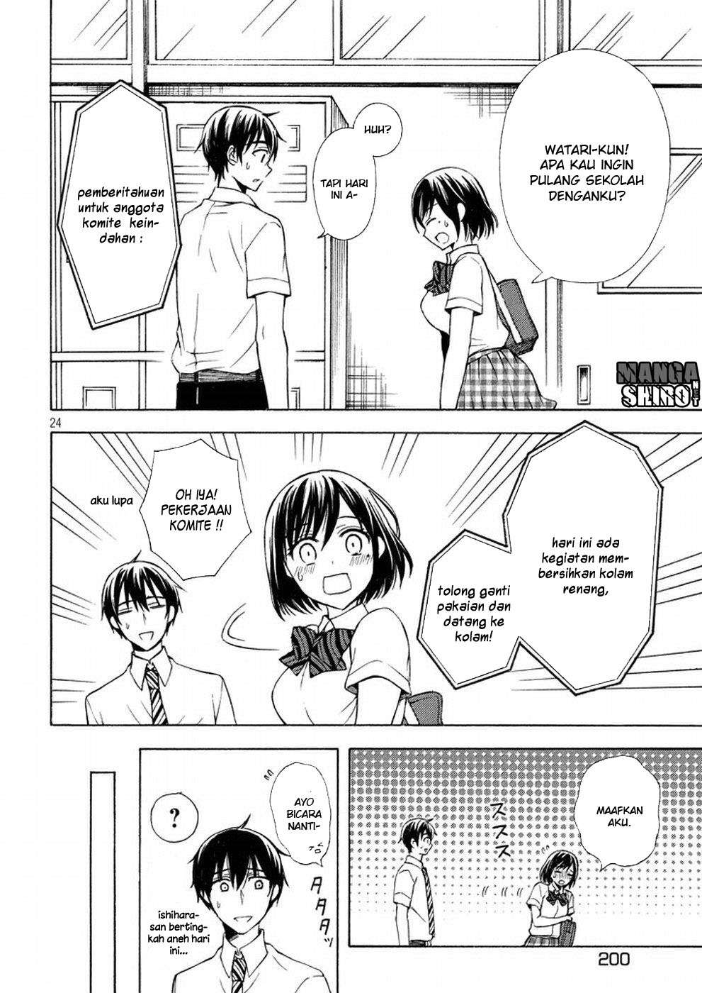 Watari-kun no xx ga Houkai Sunzen Chapter 22 - halaman 25